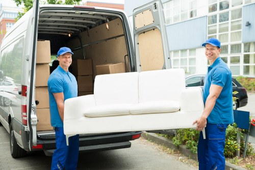 Accessible Greenwich Removals homepage with inclusive navigation