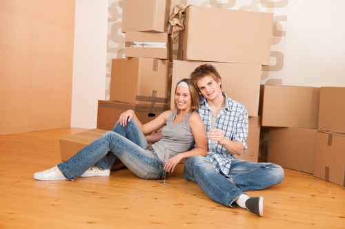 Greenwich Removals team handling a local house move with care