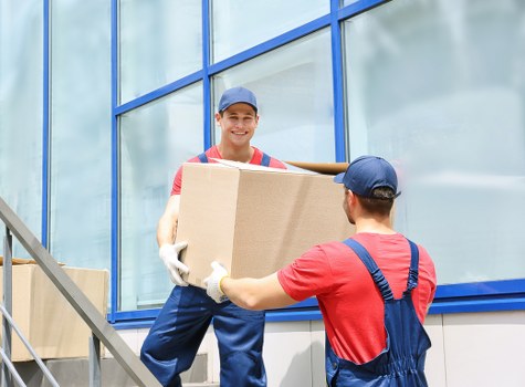 Professional furniture removals in Greenwich with careful loading