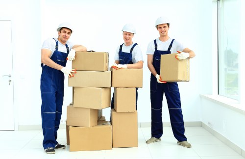 Professional removalists helping with a Greenwich home move