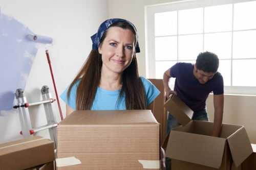 Scheduled furniture pick-up in Greenwich for sustainable disposal