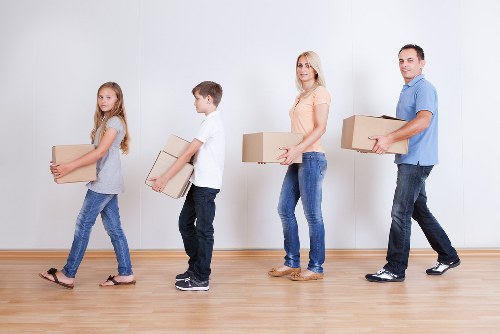 Greenwich business district relocation logistics