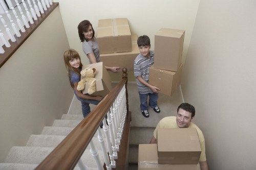 Commercial packing and unpacking services for Greenwich offices